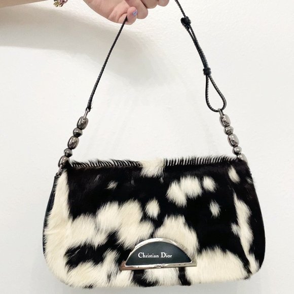 Dior Handbags - 💫SOLD💫*RARE* Vintage Christian Dior Malice Pony Hair Bag